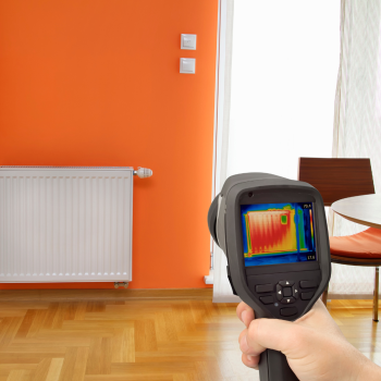 Paneelradiator warmtebeeld Klimaat Comfort