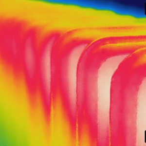 Paneelradiator warmtebeeld